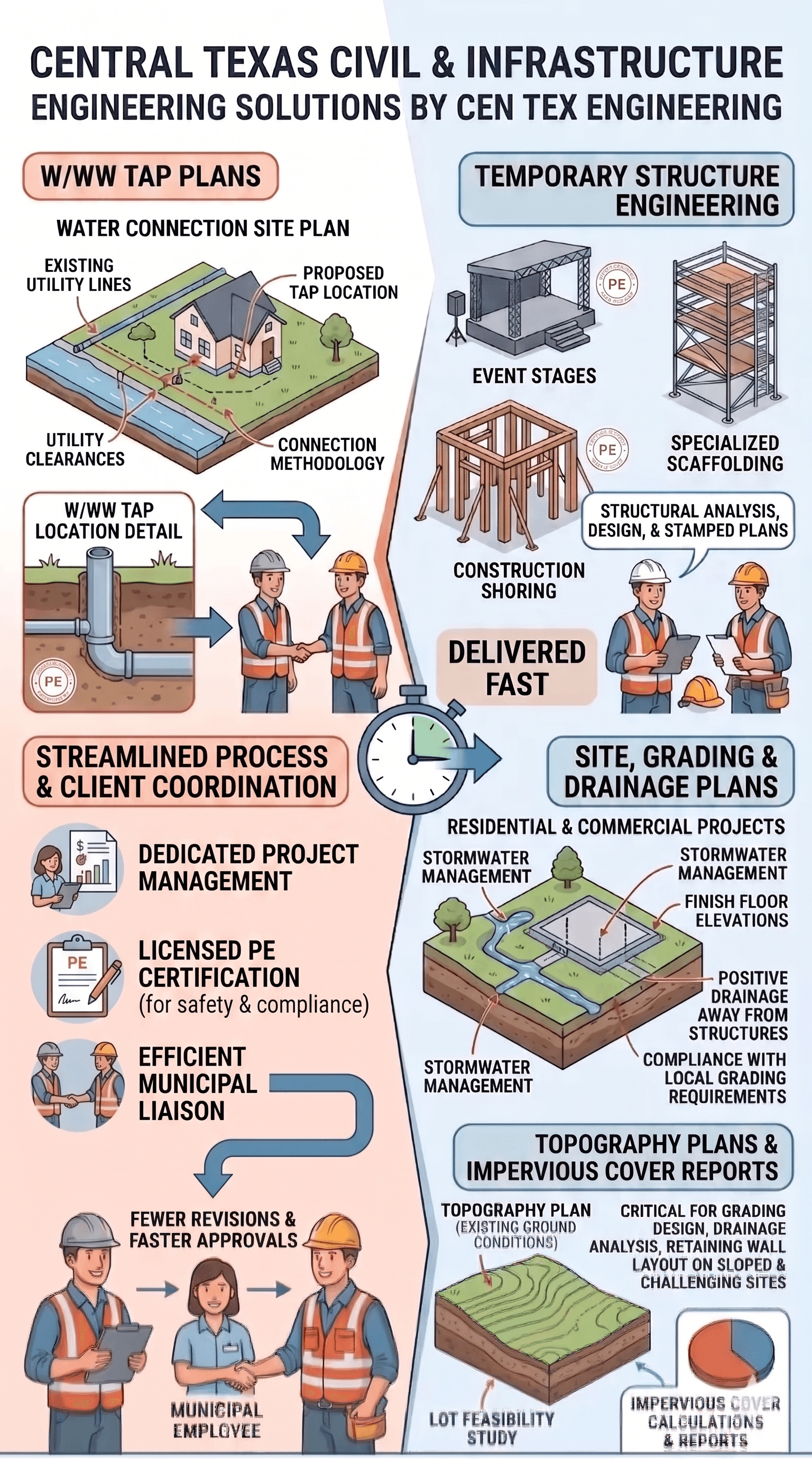 Civil and infrastructure engineering services overview