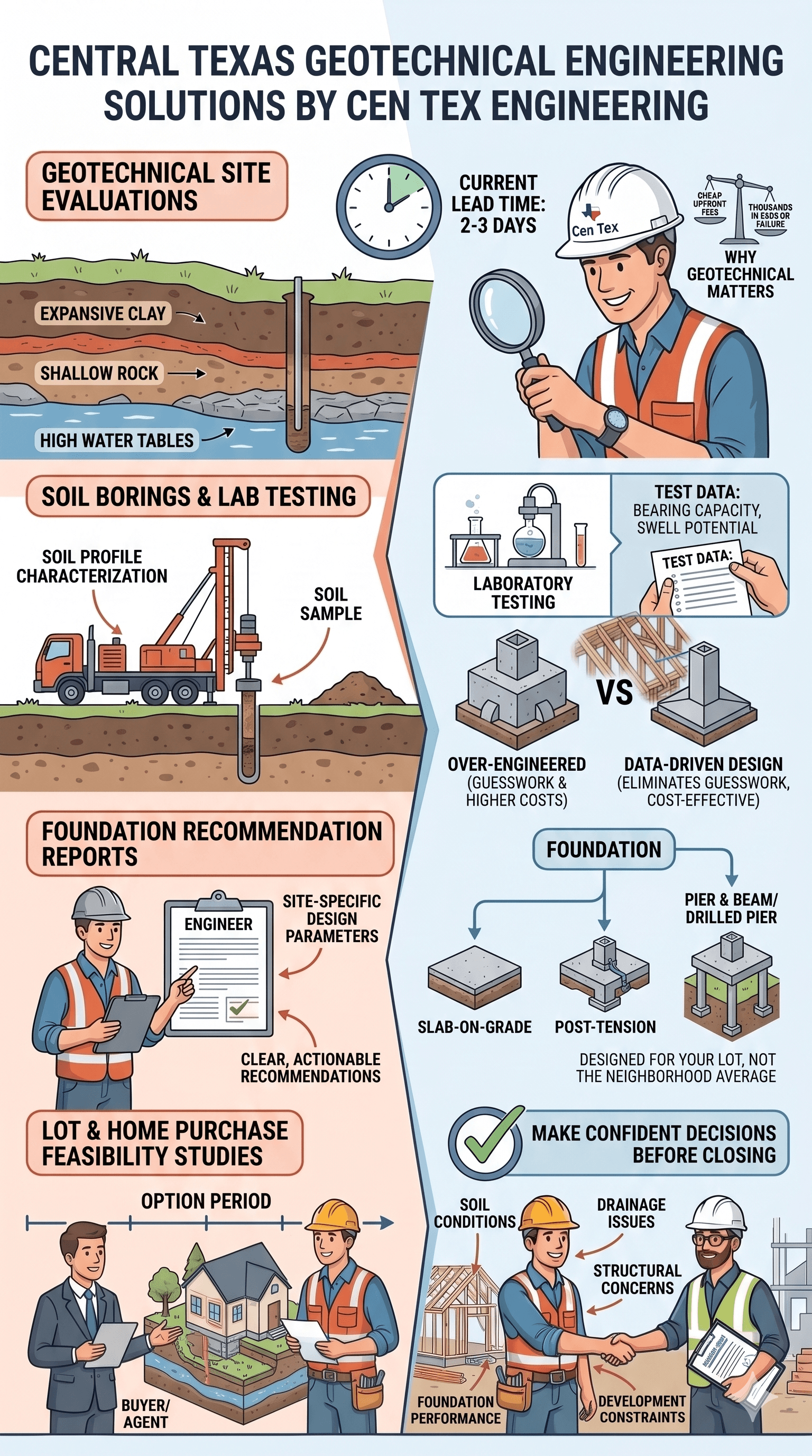 Geotechnical engineering services overview