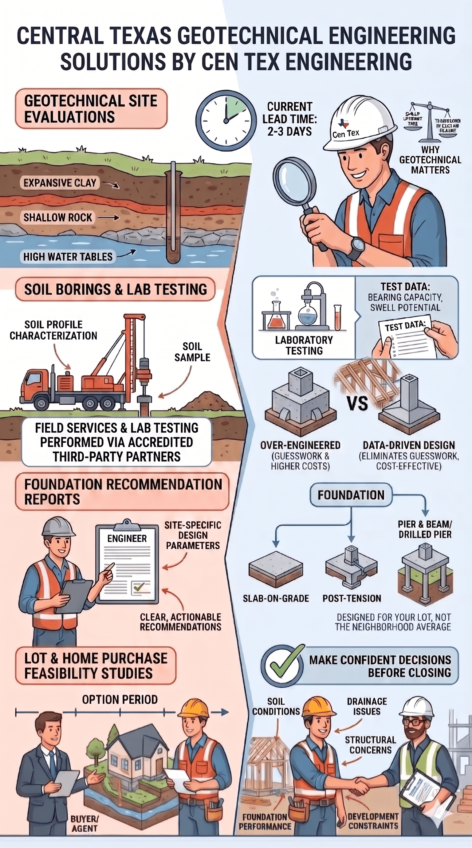 Geotechnical engineering services overview